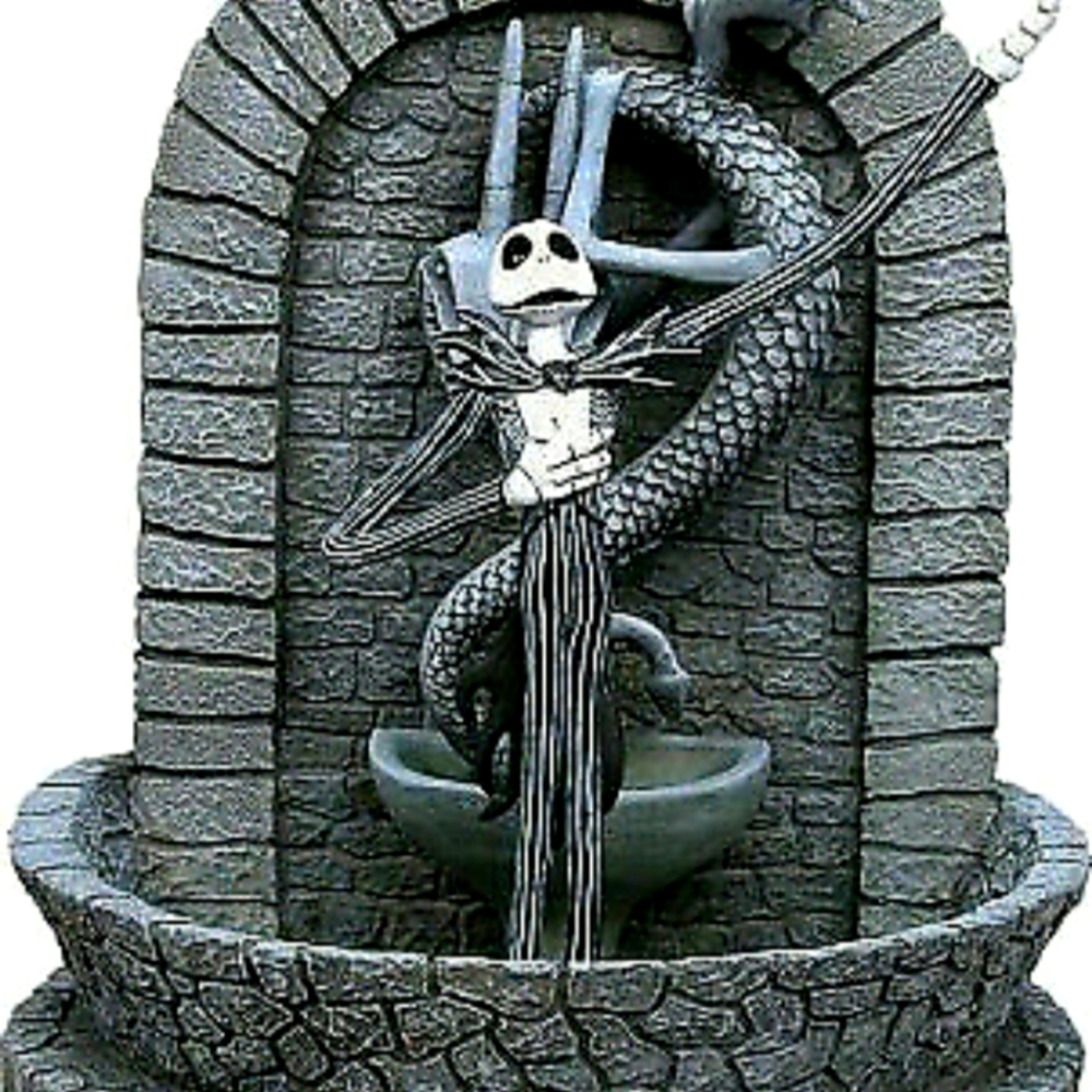 **cannot be bundled due to weight** Nightmare before Christmas water fountain